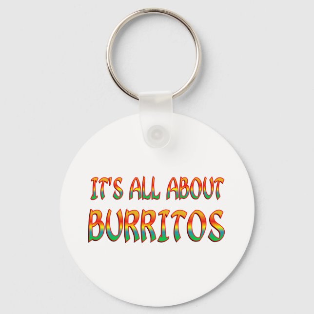 Llavero All About Burritos (Anverso)