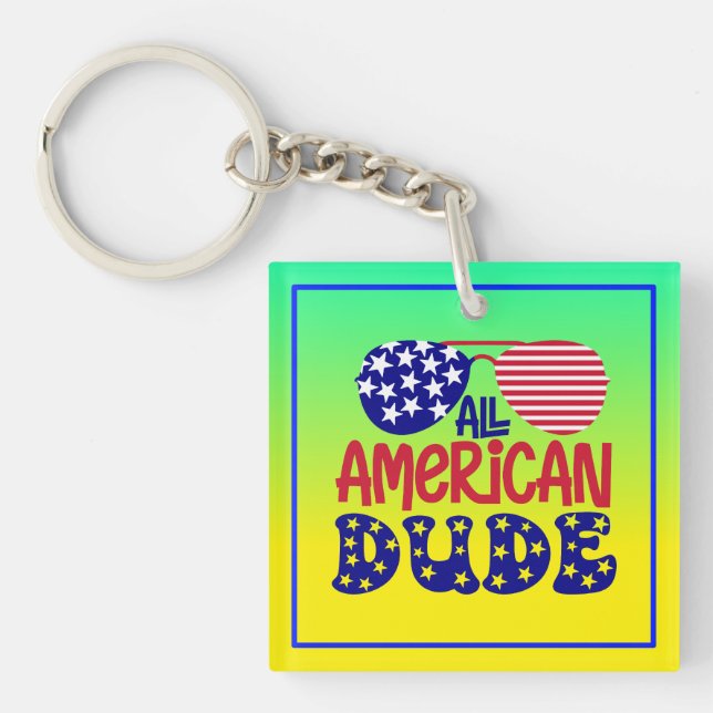 Llavero All American Dude (Frente)