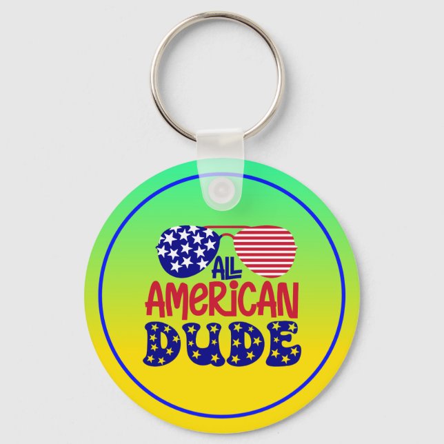 Llavero All American Dude (Anverso)