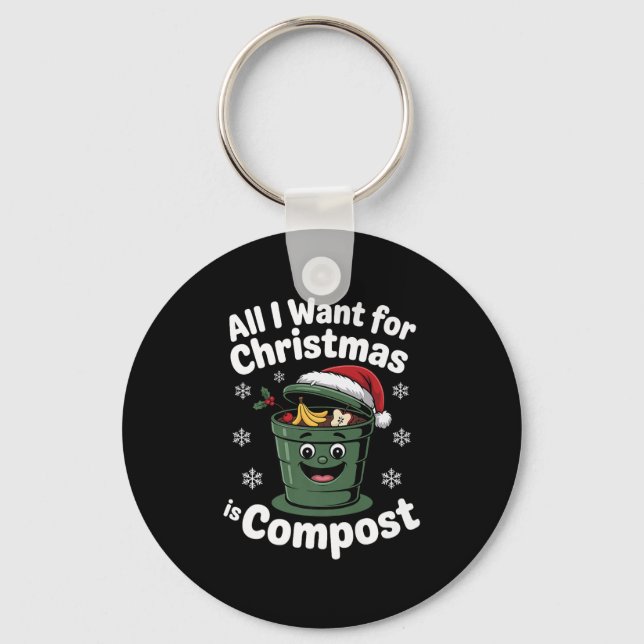 Llavero All I Want Comst Zero-waste Christmas Environmenta (Anverso)