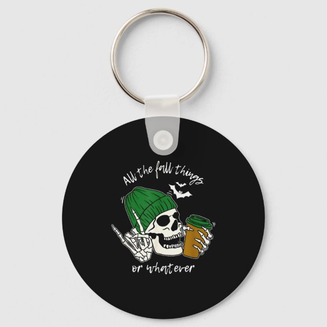 Llavero All The Fall Things Or Whatever, Western Autumn Vi (Anverso)