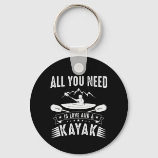 Llavero All You Need Is Love And A Kayak