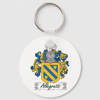 Llavero Allegretti Family Crest