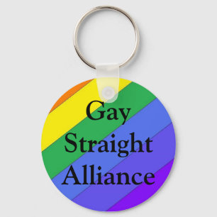 Llavero Alliance recto gay