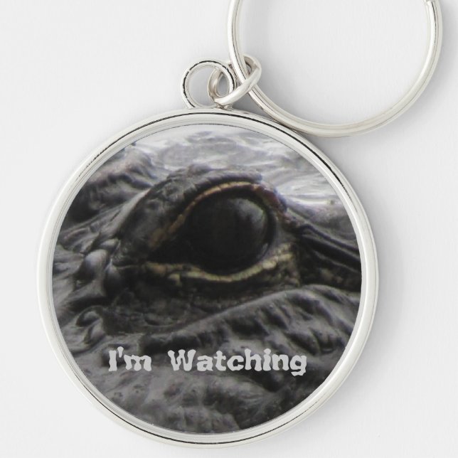 Llavero Alligator Eye Keychain (Frente)