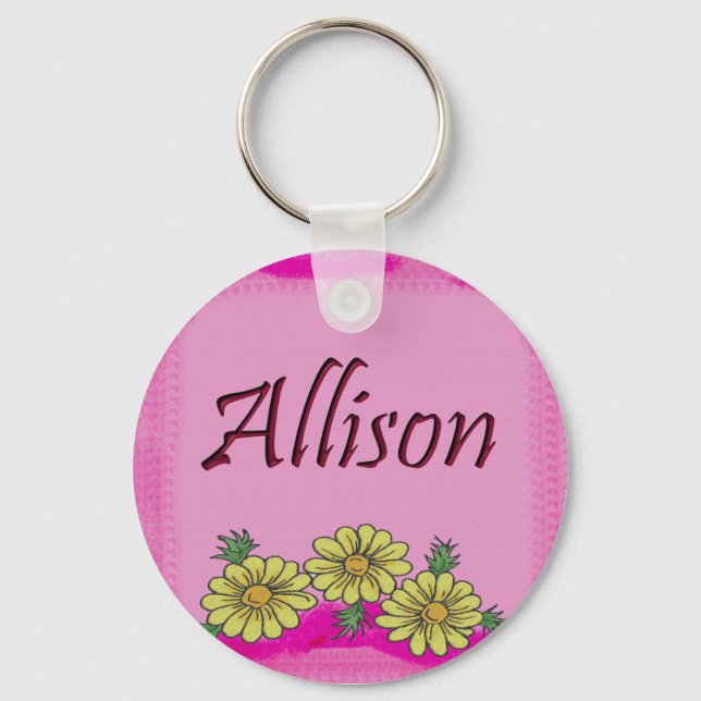 Llavero Allison Daisy Keychain (Anverso)