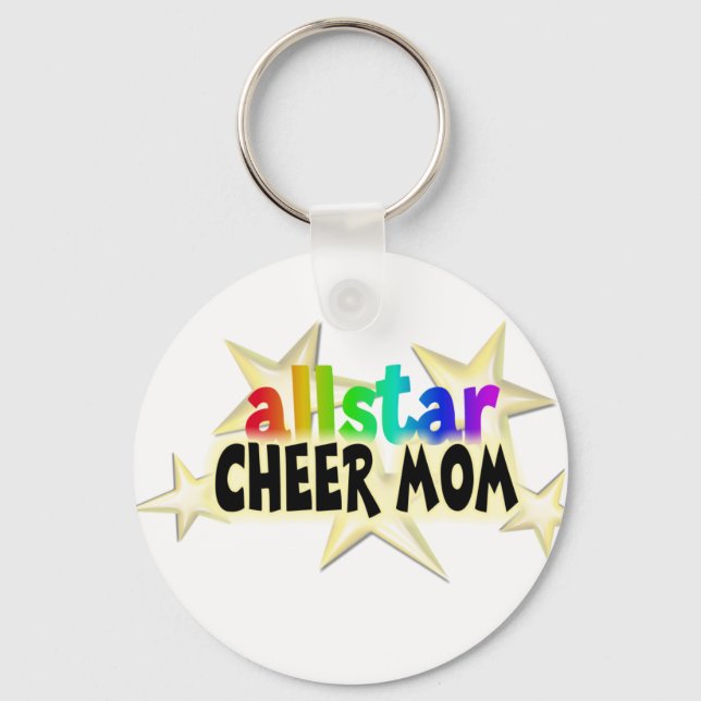 Llavero Allstar Cheer MOM Keychain (Anverso)