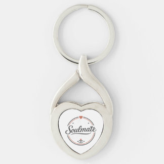 Llavero Alma gemela Retro Amor Minimal(Luz) Pareja Combina