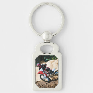 Llavero almohada de lanzamiento de motocross