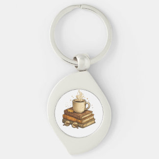 Llavero Almohada Decorativa de Estética Vintage de Café y