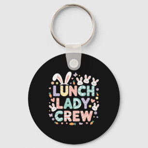 Llavero Almuerzo Lady Crew Funny Lunch Lady Cafeteria Happ