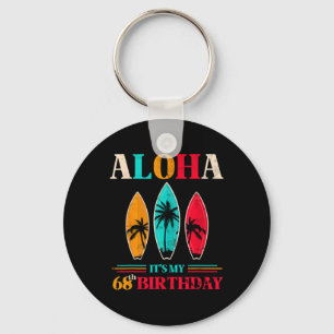 Llavero Aloha 68 cumpleaños Hawaii Playa Tropical Surfing