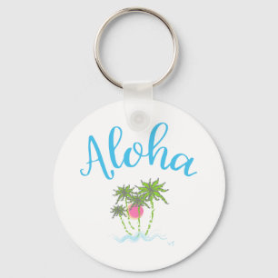 Llavero Aloha Bebe Estilo Hawaiano Verano