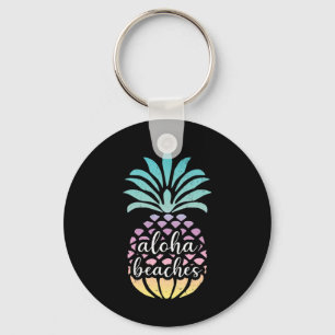 Llavero Aloha Bebe Hawaii Hawái Playa Cute de Piña de Piña