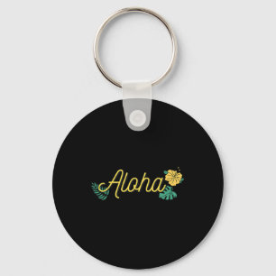 Llavero Aloha Hawái Isla Hawaiana Hibisco Tropical Flo