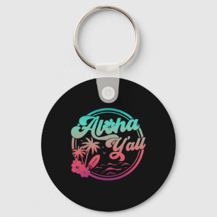 Llavero Aloha Hawái Palma Árbol Tropical Isla Hawaiana Be