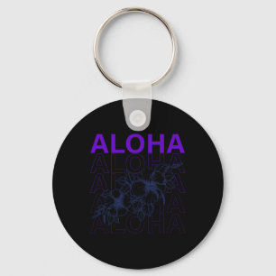 Llavero Aloha Hawaii Vacaciones Surf Playa Tropical Hibisc
