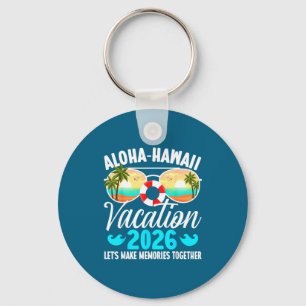 Llavero Aloha Hawaii Viaje Familiar Haciendo Arte