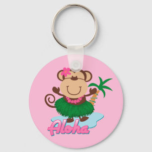 Llavero Aloha Monkey Keychain