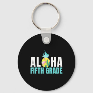 Llavero Aloha Quinto Grado De Vuelta A La Escuela De Niños