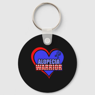 Llavero Alopecia Conciencia Pérdida de cabello Guerrero Or