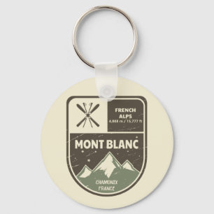 Llavero Alpes franceses Mont Blanc Chamonix Francia