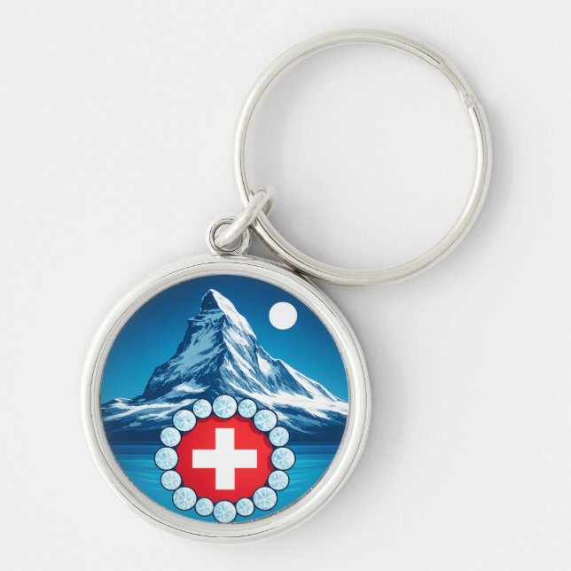 Llavero Alpes suizos - Matterhorn (Frente)