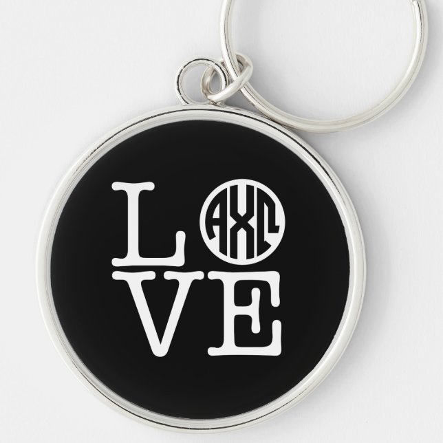 Llavero Alpha Chi Omega| Amor (Frente)
