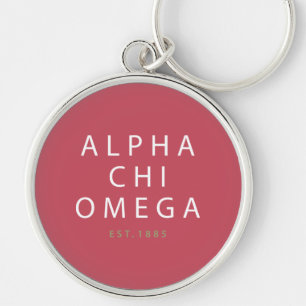 Llavero Alpha Chi Omega   Est. 1885