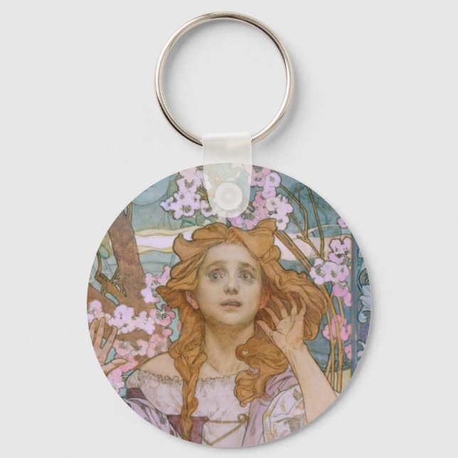 Llavero Alphonse Maria Mucha - Maude Adams como Juana de A (Anverso)