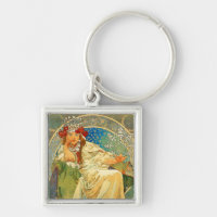 Alphonse Mucha Art Nouveau Princess Hyacinth