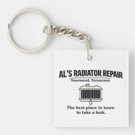 Llavero Al's Radiator keychain