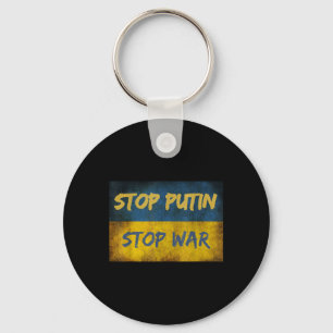 Llavero Alto a Putin alto la guerra estoy con Ucrania