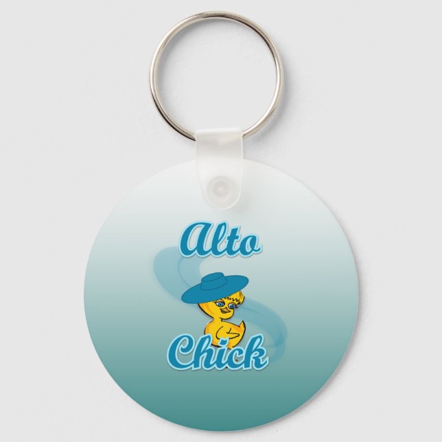 Llavero Alto Chick #3 (Anverso)