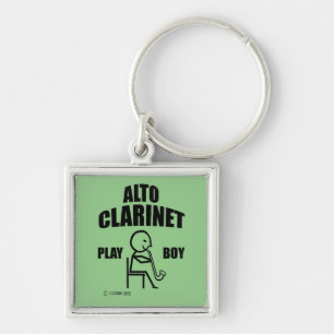 Llavero Alto Clarinet Play Boy