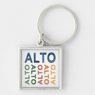 Llavero Alto colorido
