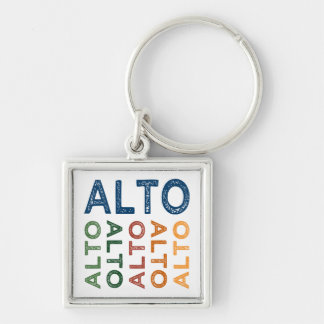 Llavero Alto colorido