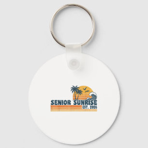 Llavero Alto Nivel de Guay Retro de Graduación Senior Sunr