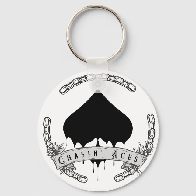 Llavero Aluminio de disco de golf (Anverso)