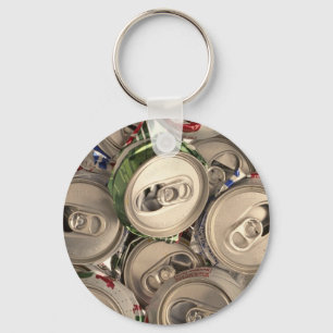 Llavero Aluminum cans, recycled