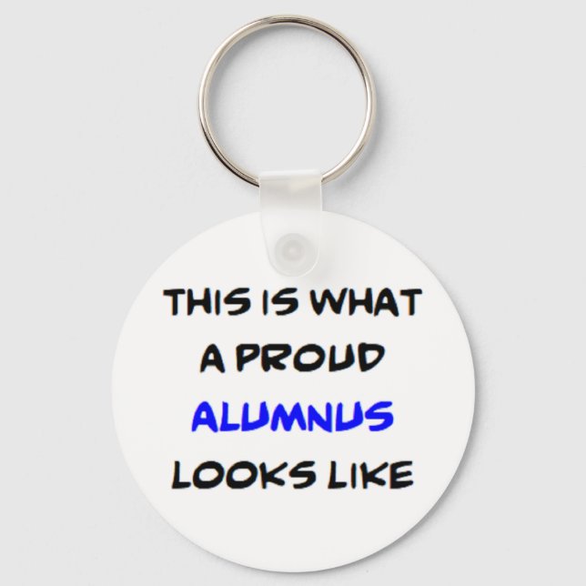 Llavero alumno, orgulloso (Anverso)