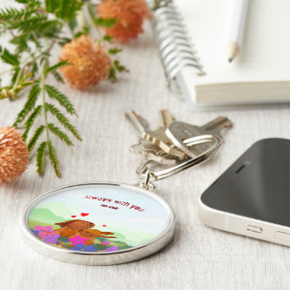 Llavero Always With You – Cute Bunny