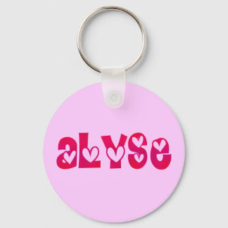Llavero Alyse in Hearts
