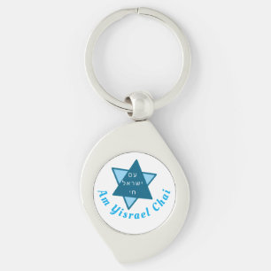 Llavero Am Israel Chai