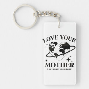 Llavero 🌍💚 Ama a Tu Madre 🌿
