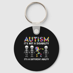 Llavero Amabilidad Cinta Cinta Conciencia del autismo card