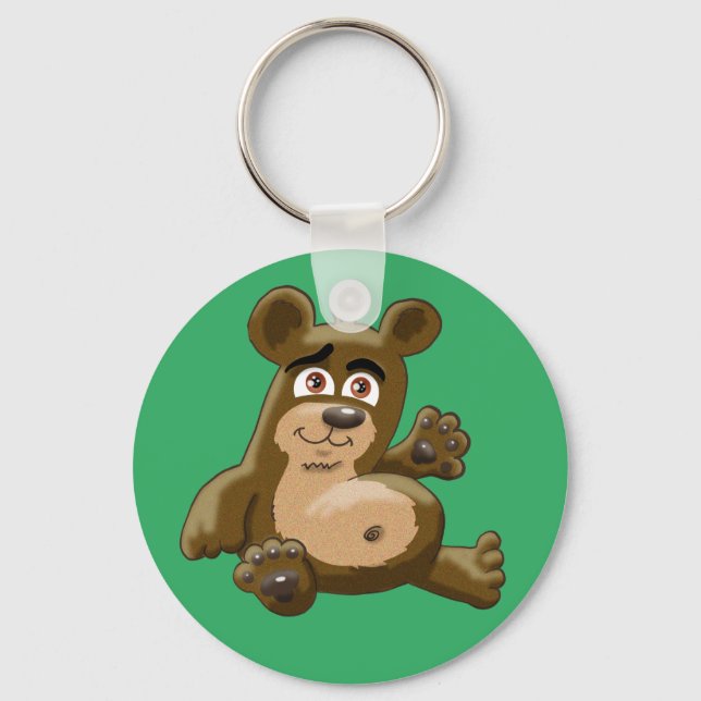 Llavero Amable Personalizado Teddy Bear (Anverso)