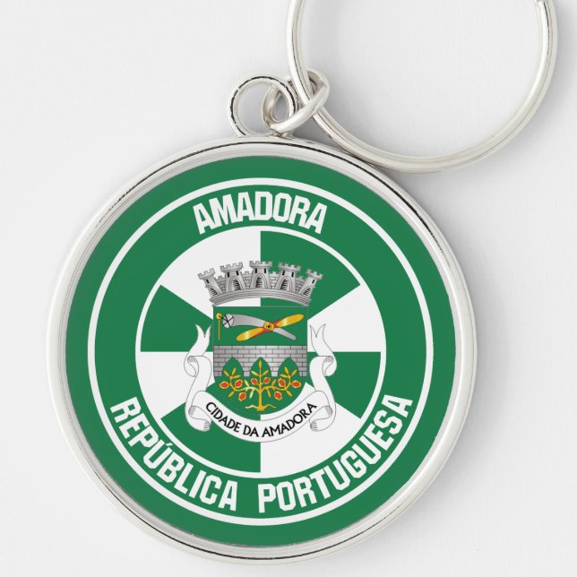 Llavero Amadora Round Emblem (Frente)