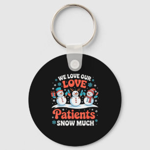 Llavero Amamos a Nuestros Pacientes Mucha Nieve Invierno H