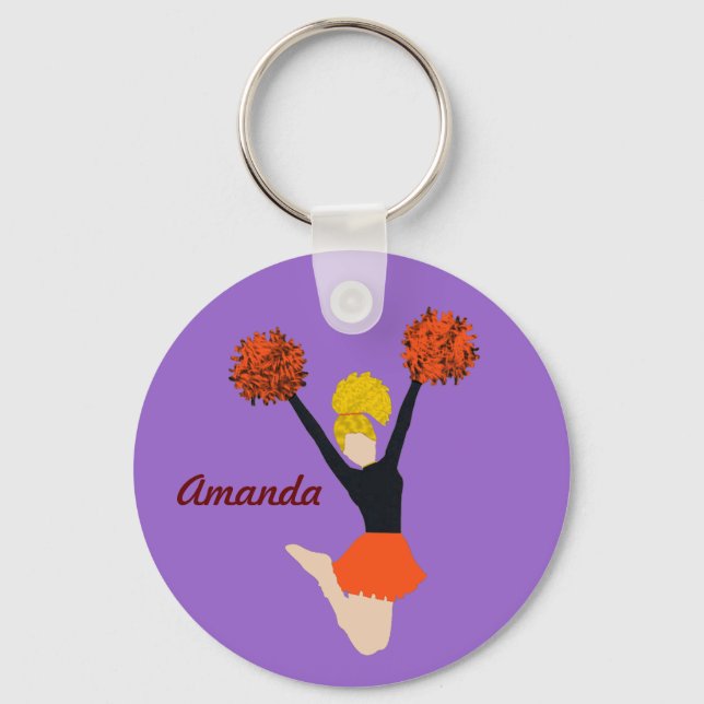 Llavero Amanda_Cheerhead Keychain (Anverso)